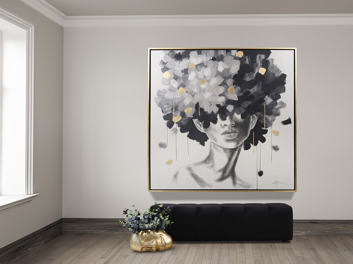 cuadro idilio ambientada mubleria dkassa