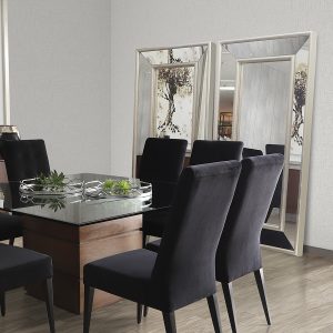 espejo platinum plata ambiente mubleria dkassa