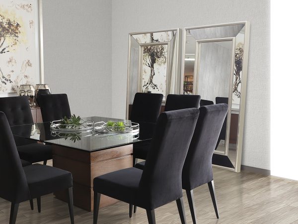 espejo platinum plata ambiente mubleria dkassa