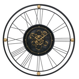 ab088gears wall clock 78666 ds