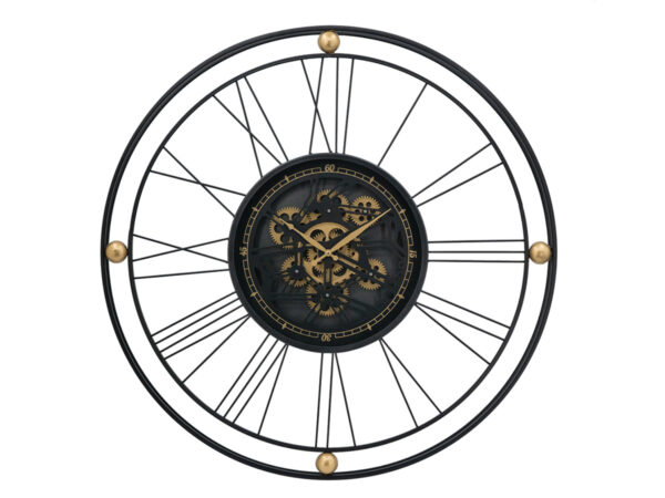 ab088gears wall clock 78666 ds