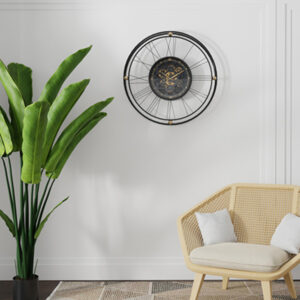 ab088gears wall clock 78666 ds ambiente mubleria dkassa