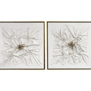 Cuadro White con estallido set 2 Cuadro White con estallido set 2