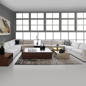 Mesa Centro Astra OroPlata - 130X90X30