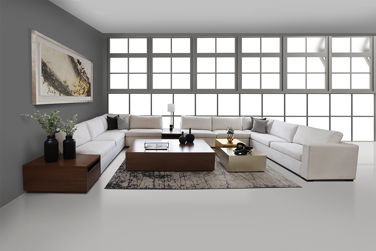 Mesa Centro Astra OroPlata - 130X90X30