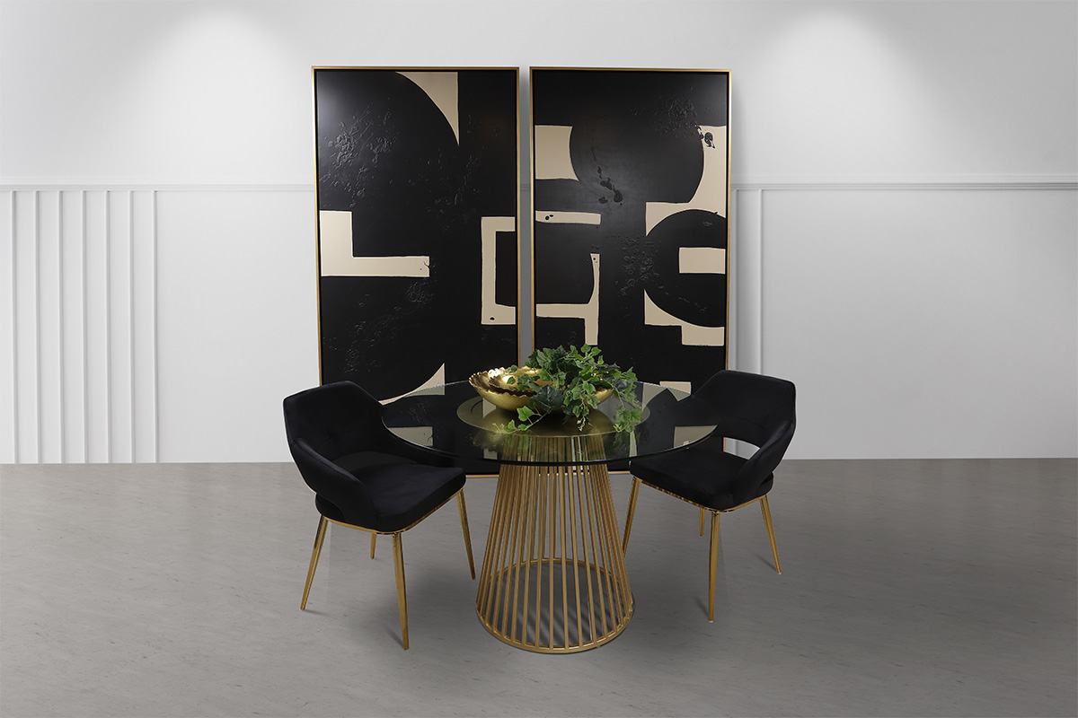 mm229vc011 pedestal ibiza 100 120 oro cub cristal 120 ambiente mubleria dkassa