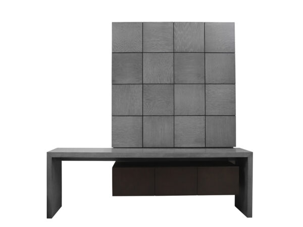 mueble tv y escritorio belgica okume na gravel f bco mubleria dkassa mubleria dkassa