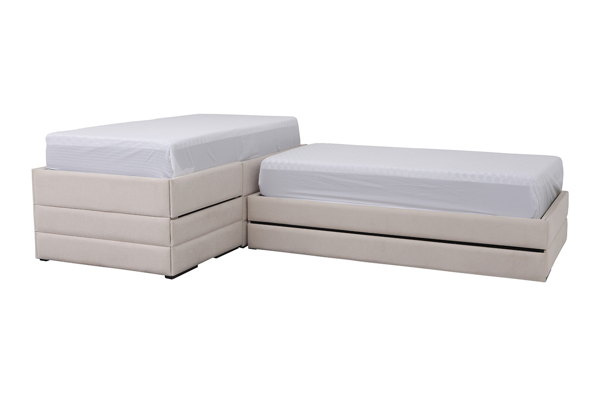 Cama alta 2 Cajones y Canguro