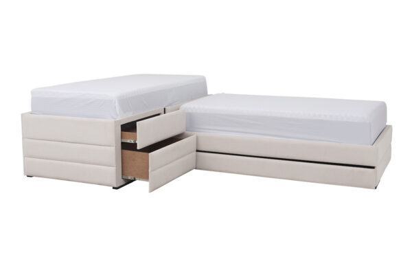 Cama alta 2 Cajones y Canguro
