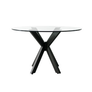 Mm071vc011 Pedestal Estrellita Negro Cristal 12mm Diam 1.20 Transparente 2
