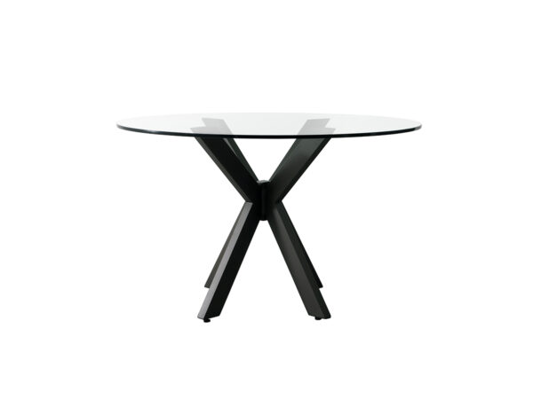 Mm071vc011 Pedestal Estrellita Negro Cristal 12mm Diam 1.20 Transparente 2