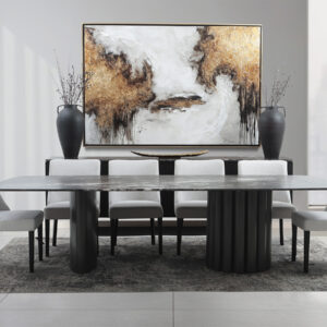 MM330TAL300 pedestal grecia acero cubierta matrix nevada ambiente