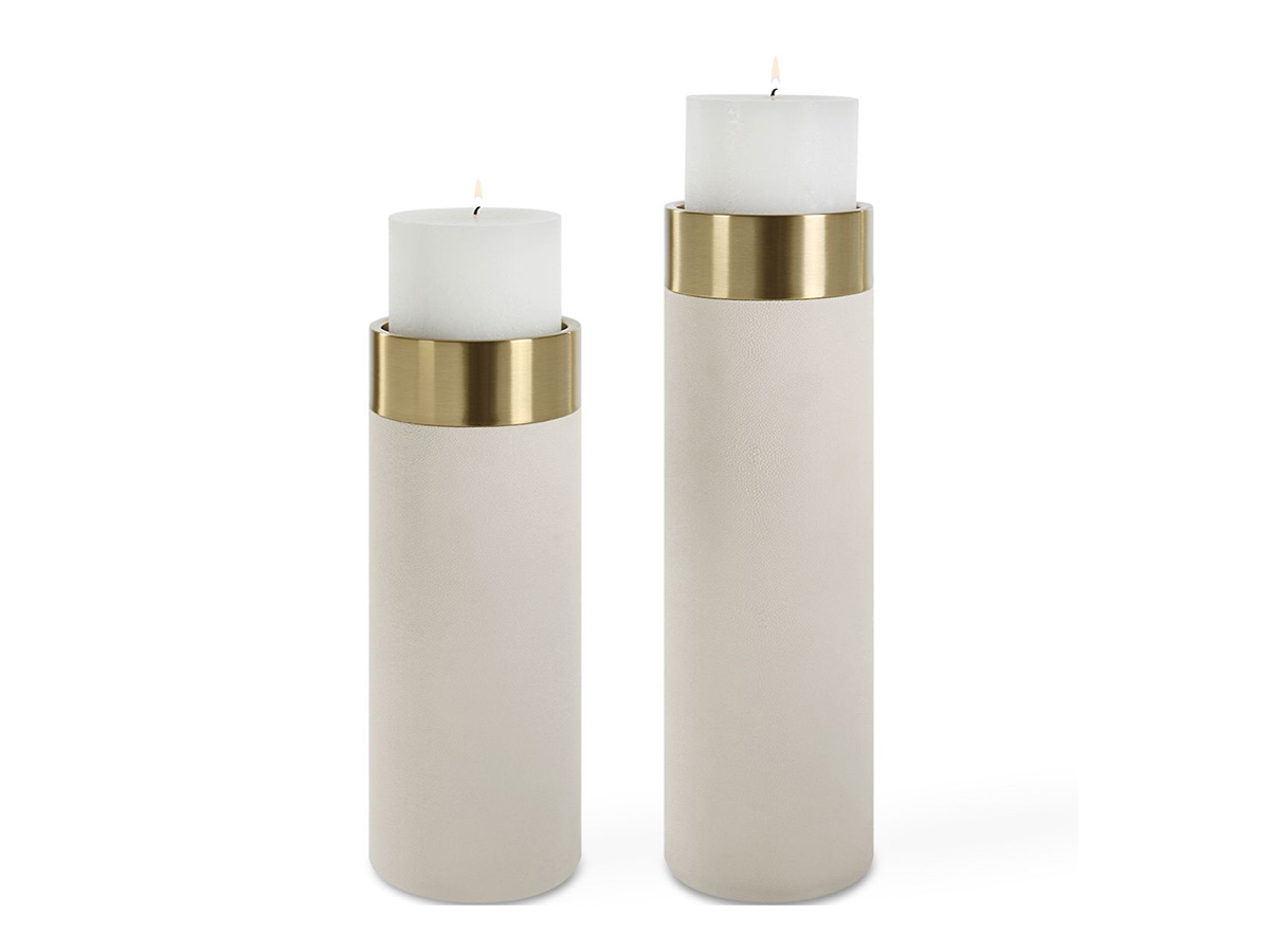 UTT084 Wessex Candleholders White S 2 f bco