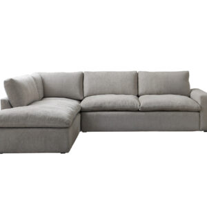 SHA353FTX1854 SALA FLORENCIA 320X240 CHAISE IZQ. TELA CASSIS PUTTY f bco