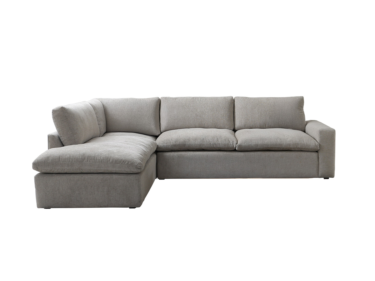 SHA353FTX1854 SALA FLORENCIA 320X240 CHAISE IZQ. TELA CASSIS PUTTY f bco