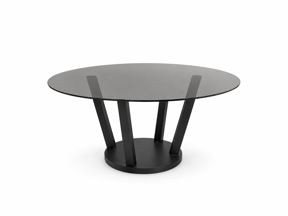 MM138 PEDESTAL INDUSTRIAL CENTRAL CIRCULAR NEGRO MEDIANO 1.00X.75H PARA CUBIERTA DE 1.20 A 1.50 DIAM CUBUERTA SOLAR GRAY 140 DIAM 1