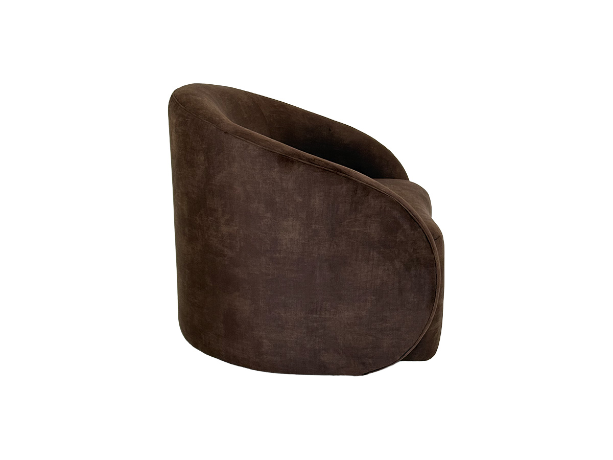 SHA286FTX2919 sillon giratorio cadz forever plus chocolate lado