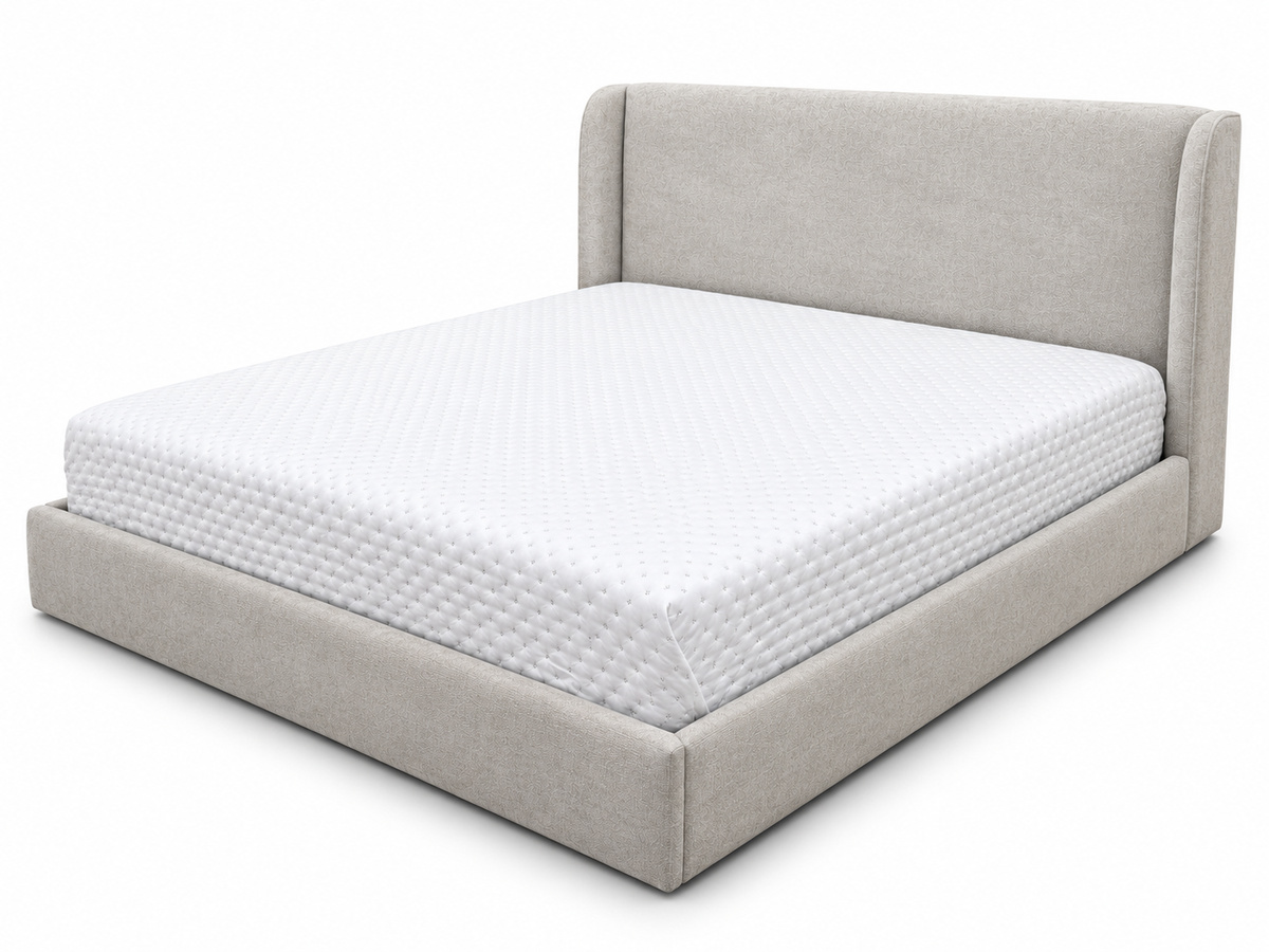 SHA310ATL358 CAMA MONACO KK POLARIS IVORY fondo blanco lado