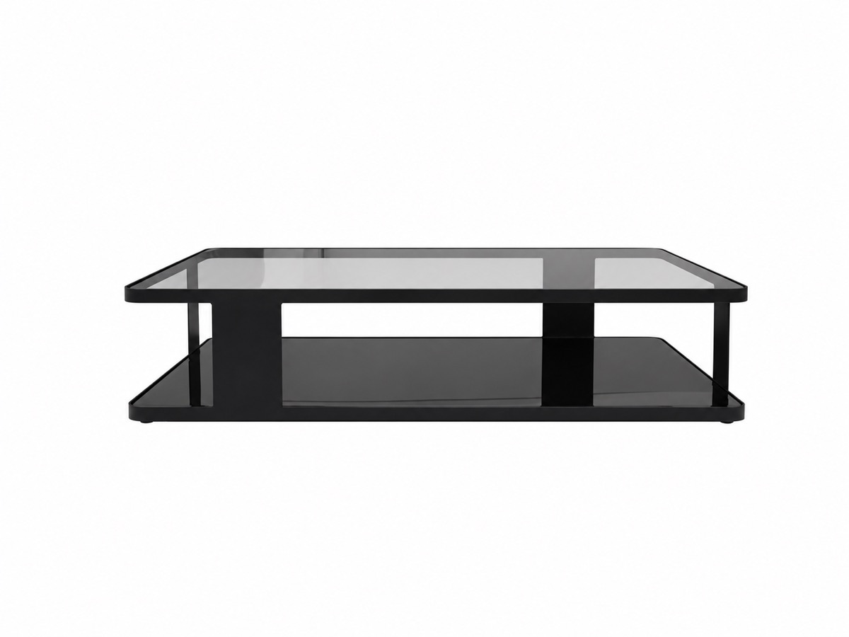 TAL240 MESA INDUSTRIAL STANZA CENTRO NEGRO 180X110X40H CPINTADO NEGRO ABAJO Y SOLARGRAY ARRIBA f bco