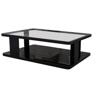 TAL267 MESA IND DE CENTRO STANZA NEGRO 130X90X40H solar gray lado
